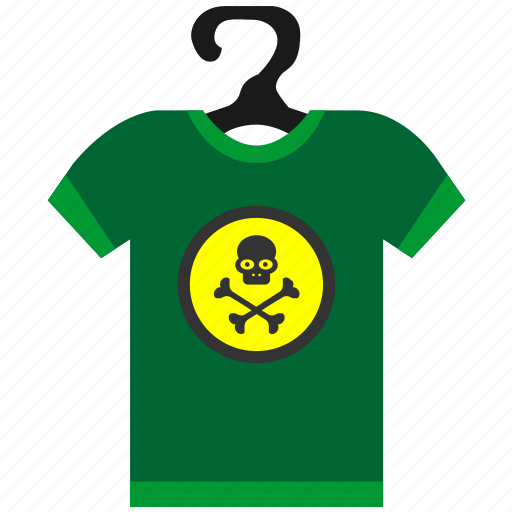 Dead, death, head, skull, tshirt, clothes, halloween icon - Download on Iconfinder
