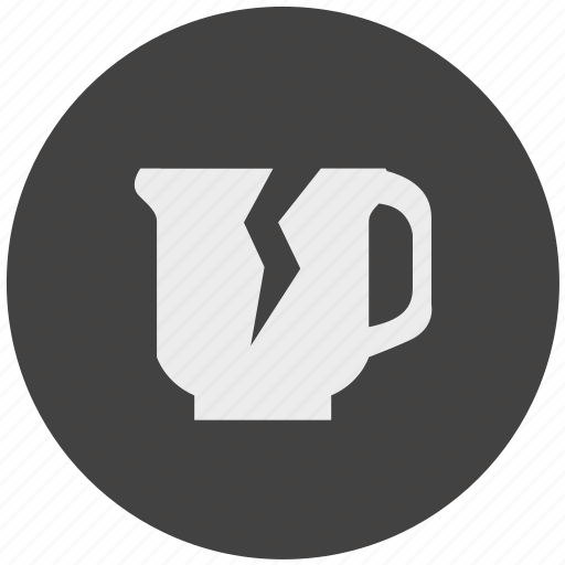 Bocal, broken, cup, dishes, drink, glass icon - Download on Iconfinder