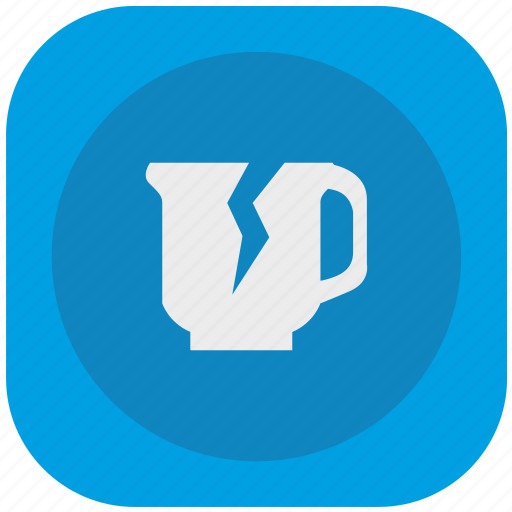 Bocal, broken, cup, dishes, drink, glass icon - Download on Iconfinder