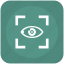 biometry, eye, frame, left, preview, search, view 