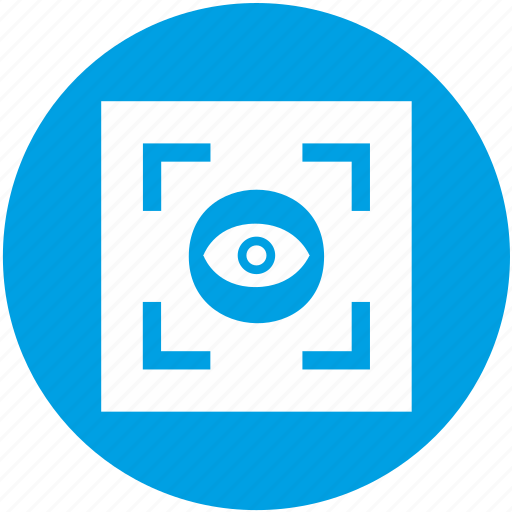 Biometry, eye, frame, scanner, clinic, preview, view icon - Download on Iconfinder