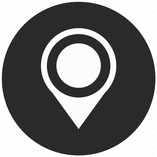 Dot, location, map, place, pointer, navigation, pin icon - Download on Iconfinder