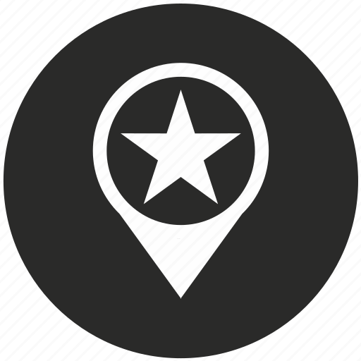 Map, place, point, pointer, star, location, navigation icon - Download on Iconfinder