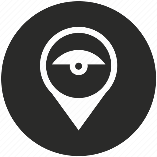 Camera, map, place, pointer, security, view, navigation icon - Download on Iconfinder
