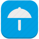 functions, rain, safety, smartphone, umbrella, protection, weather