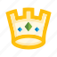 crown, king, queen, corona, i 