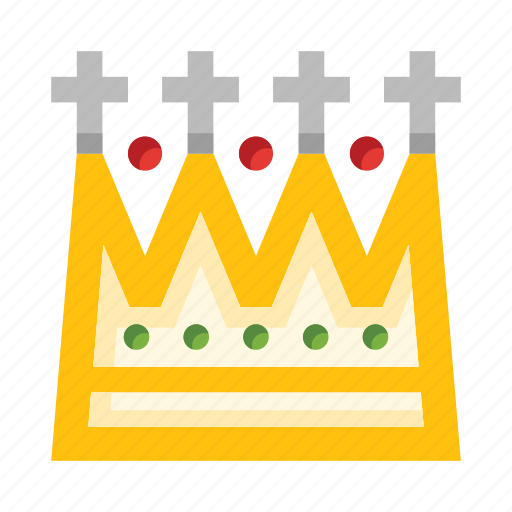 Crown, king, queen, monarchy, medieval icon - Download on Iconfinder