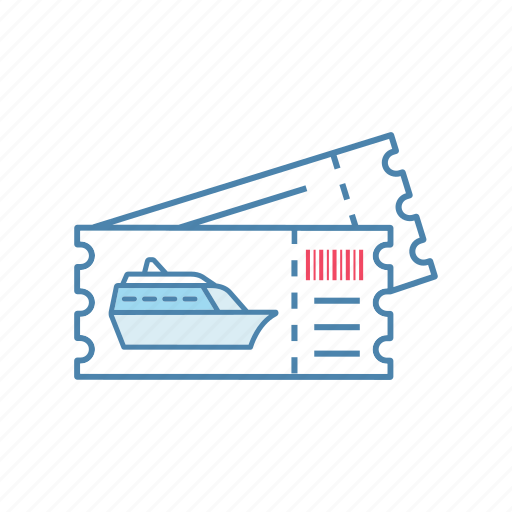 Boat, cruise, liner, ocean, ship, ticket, tour icon - Download on Iconfinder