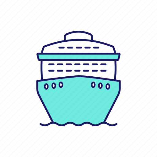 Boat, cruise, ferry, liner, ocean, ship, voyage icon - Download on Iconfinder