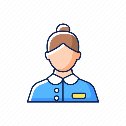 Staff, avatar, hotel cleaning, service icon - Download on Iconfinder
