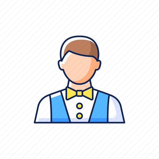 Staff, avatar, waiter, barman icon - Download on Iconfinder