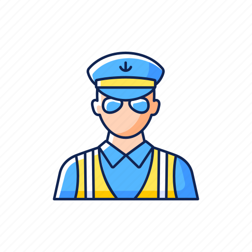 Staff, avatar, security, guard icon - Download on Iconfinder
