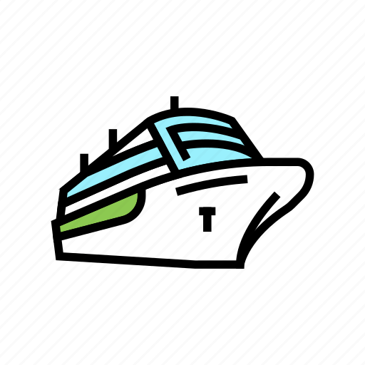 Cruise, ship, liner, marine, transport, vacation icon - Download on Iconfinder