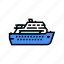 deck, cruise, ship, liner, vacation, enjoyment 