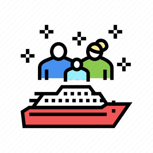 Family, cruise, ship, vacation, enjoyment, casino icon - Download on Iconfinder