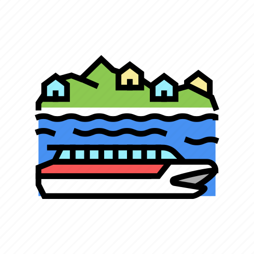 River, cruise, ship, vacation, enjoyment, casino icon - Download on Iconfinder