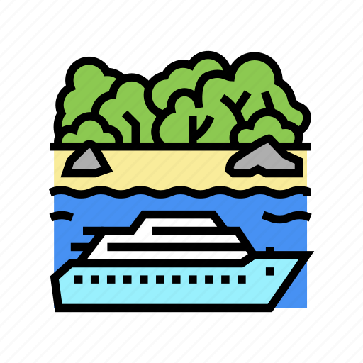 Tropical, cruise, vacation, ship, enjoyment, casino icon - Download on Iconfinder