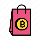 bagshop, blockchain, currency, finance, network