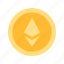 ethereum, coin, digital currency, payment method, digital money 