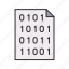 binary code, binary messages, coded, cryptography, bits 