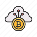 cloud mining, bitcoin mine, blockchain, data filter, cluster