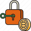 encrypt, crypto, bitcoin, security, lock, network, money