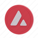 avalanche, coin, bitcoin, payment, bank, finance, currency, cryptocurrency