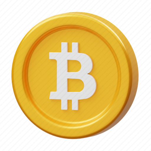 Bitcoin, coin 3D illustration - Download on Iconfinder