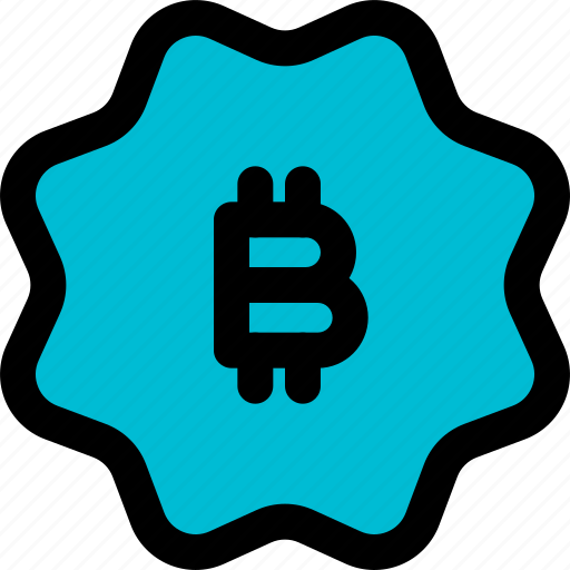 Badge, bitcoin, money, crypto, currency icon - Download on Iconfinder