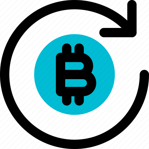 Bitcoin, refresh, money, crypto, currency icon - Download on Iconfinder