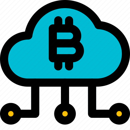 Cloud, bitcoin, network, money, crypto, currency icon - Download on Iconfinder