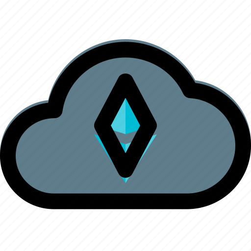Cloud, ethereum, money, crypto, currency, technology icon - Download on Iconfinder