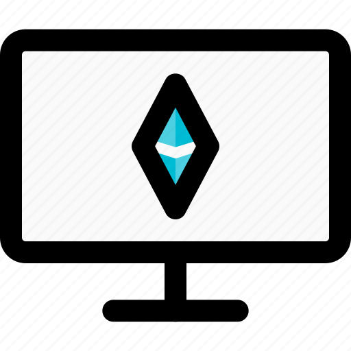 Computer, ethereum, money, crypto, currency icon - Download on Iconfinder