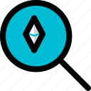 ethereum, search, money, crypto, currency