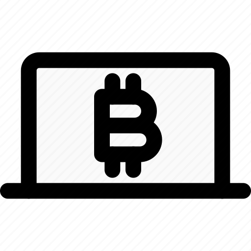 Laptop, bitcoin, money, crypto, currency icon - Download on Iconfinder