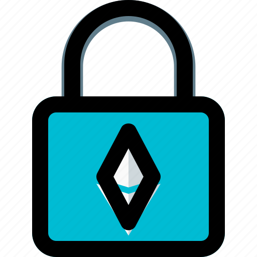 Lock, ethereum, money, crypto, currency icon - Download on Iconfinder