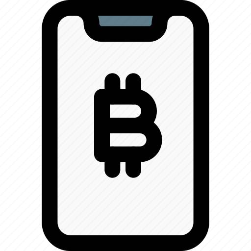 Mobile, bitcoin, money, crypto, currency icon - Download on Iconfinder