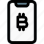 mobile, bitcoin, money, crypto, currency 