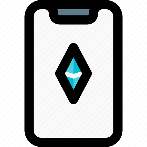 Mobile, ethereum, money, crypto, currency icon - Download on Iconfinder