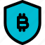 shield, bitcoin, money, crypto, currency 