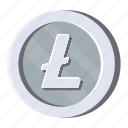 litecoin, cryptocurrency, crypto, digital currency, money, blockchain, coin