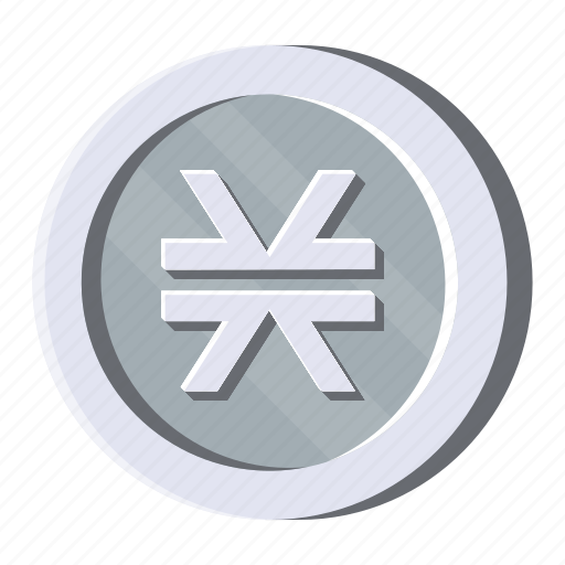 Stacks, cryptocurrency, crypto, digital currency, money, blockchain, silver coin icon - Download on Iconfinder