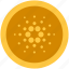 cardano, coin, finance, currency, cryptocurrency, money, blockchain, crypto, digital 