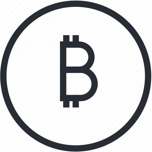 Bitcoin, blokchain, cryptocurrency, line, mining, trade, wallet icon - Download on Iconfinder