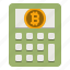 calculator, token, coin, bitcoin, cryptocurrency 