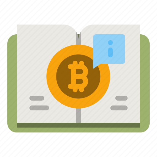 Cryptocurrency, bitcoin, book, info, guide icon - Download on Iconfinder