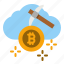 mining, cloud, blockchain, crypto, bitcoi 