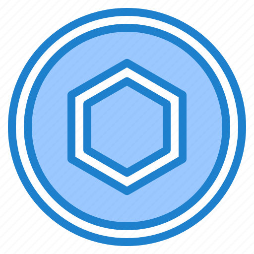 Chainlink, bitcoin, cryptocurrency, coin, digital, currency icon - Download on Iconfinder