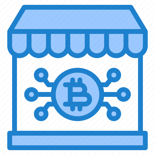 Shop, bitcoin, cryptocurrency, coin, digital, currency icon - Download on Iconfinder