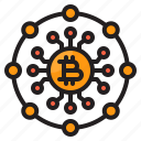 bitcoin, cryptocurrency, coin, digital, currency, network